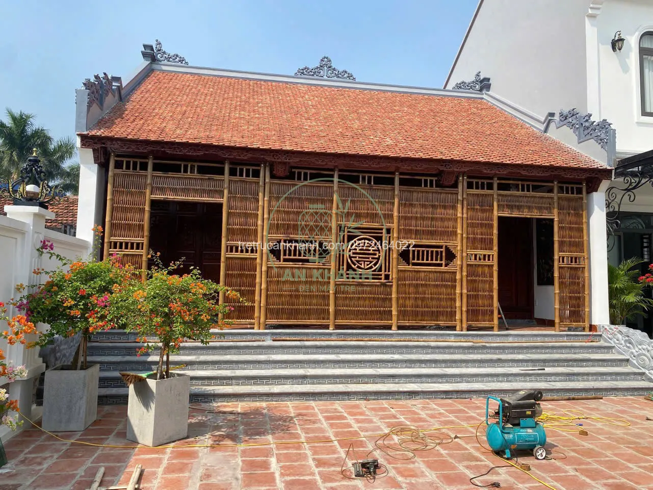 dai-tre-nha-co dại tre nhà cổ có cửa ven