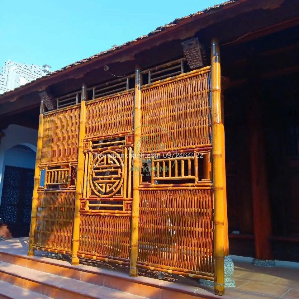 dai-tre-trang-tri-900x900 ảnh dại tre nhà cổ